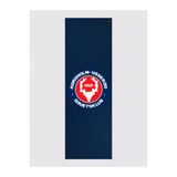 Personalised Yoga Mat 6mm With Custom Design - Navy Blue