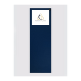 Personalised Yoga Mat 6mm With Custom Design - Navy Blue